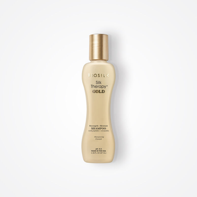 BioSilk Silk Therapy Gold Strength and Restore Shampoo, , large image number null